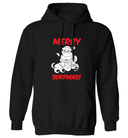 Daddy Christmas Kisses Overseas adults unisex black hoodie 2XL