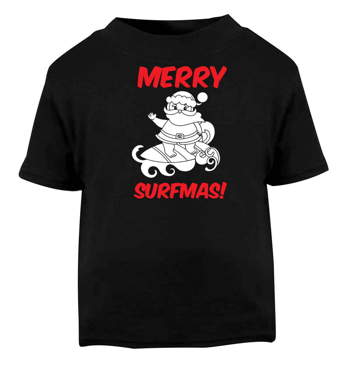 Daddy Christmas Kisses Overseas Black baby toddler Tshirt 2 years