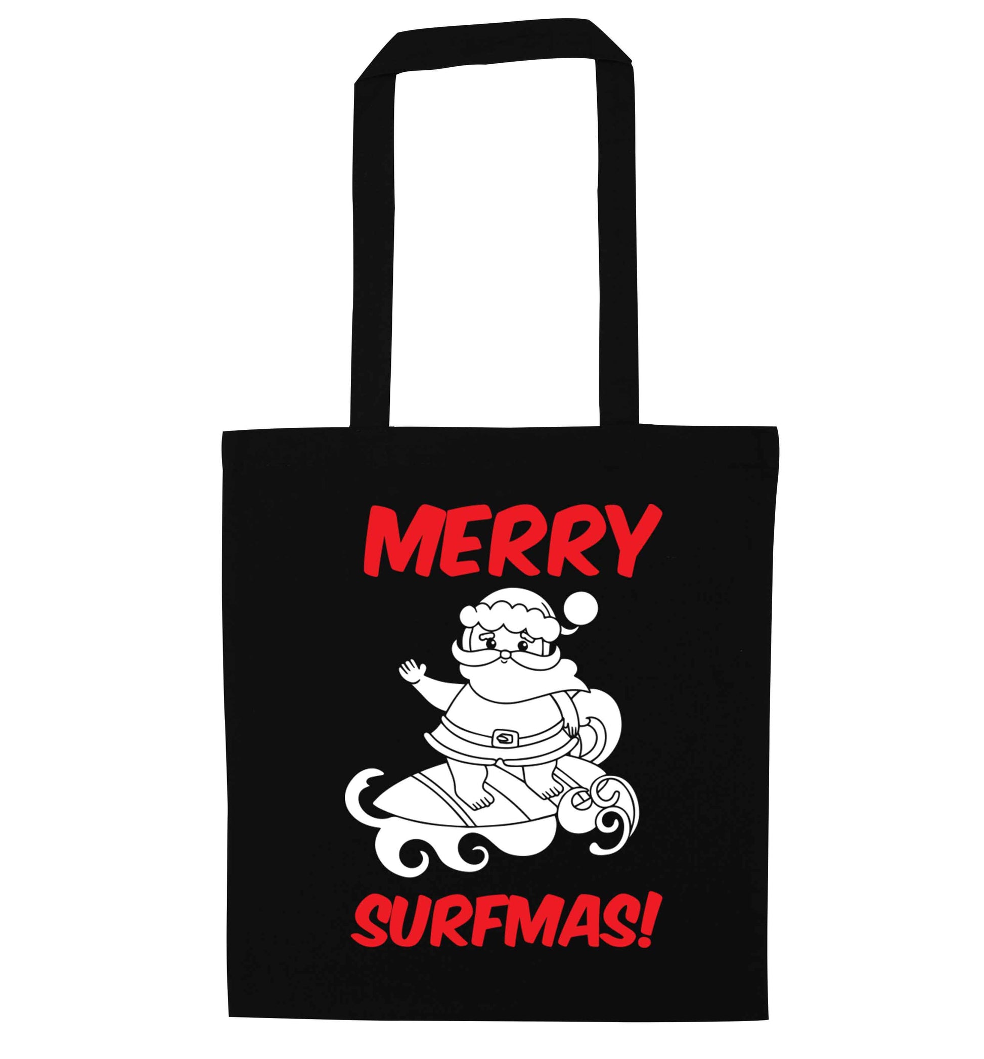 Daddy Christmas Kisses Overseas black tote bag