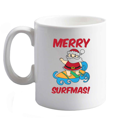10 oz Favourite Type Pan Pancake ceramic mug right handed