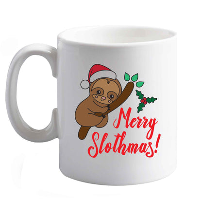 10 oz Favourite Type Pan Pancake ceramic mug right handed