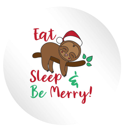 Merry Slothmas 24 @ 45mm matt circle stickers