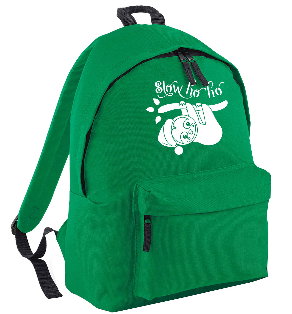 Slow Ho Ho green adults backpack