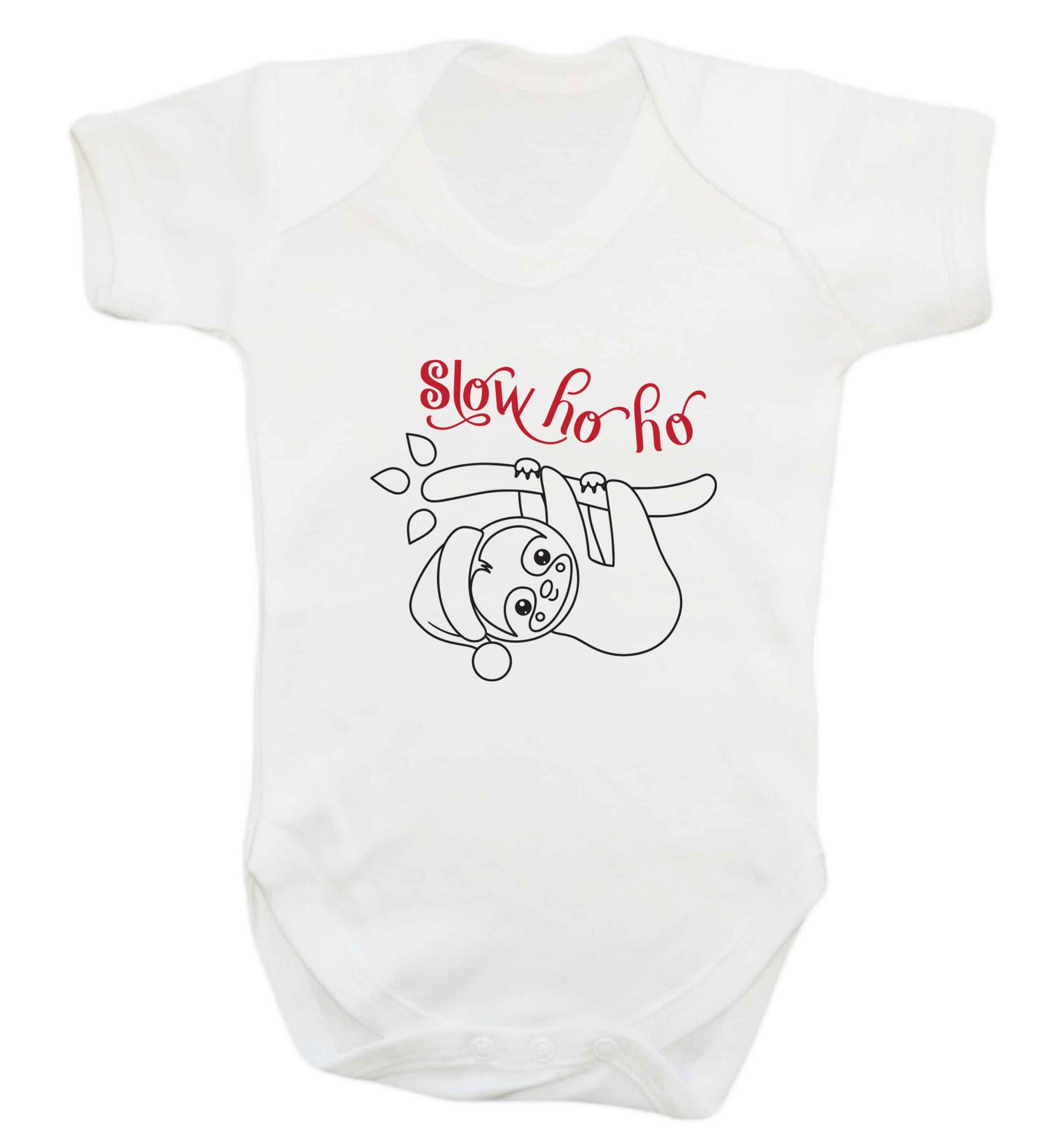 Slow Ho Ho baby vest white 18-24 months