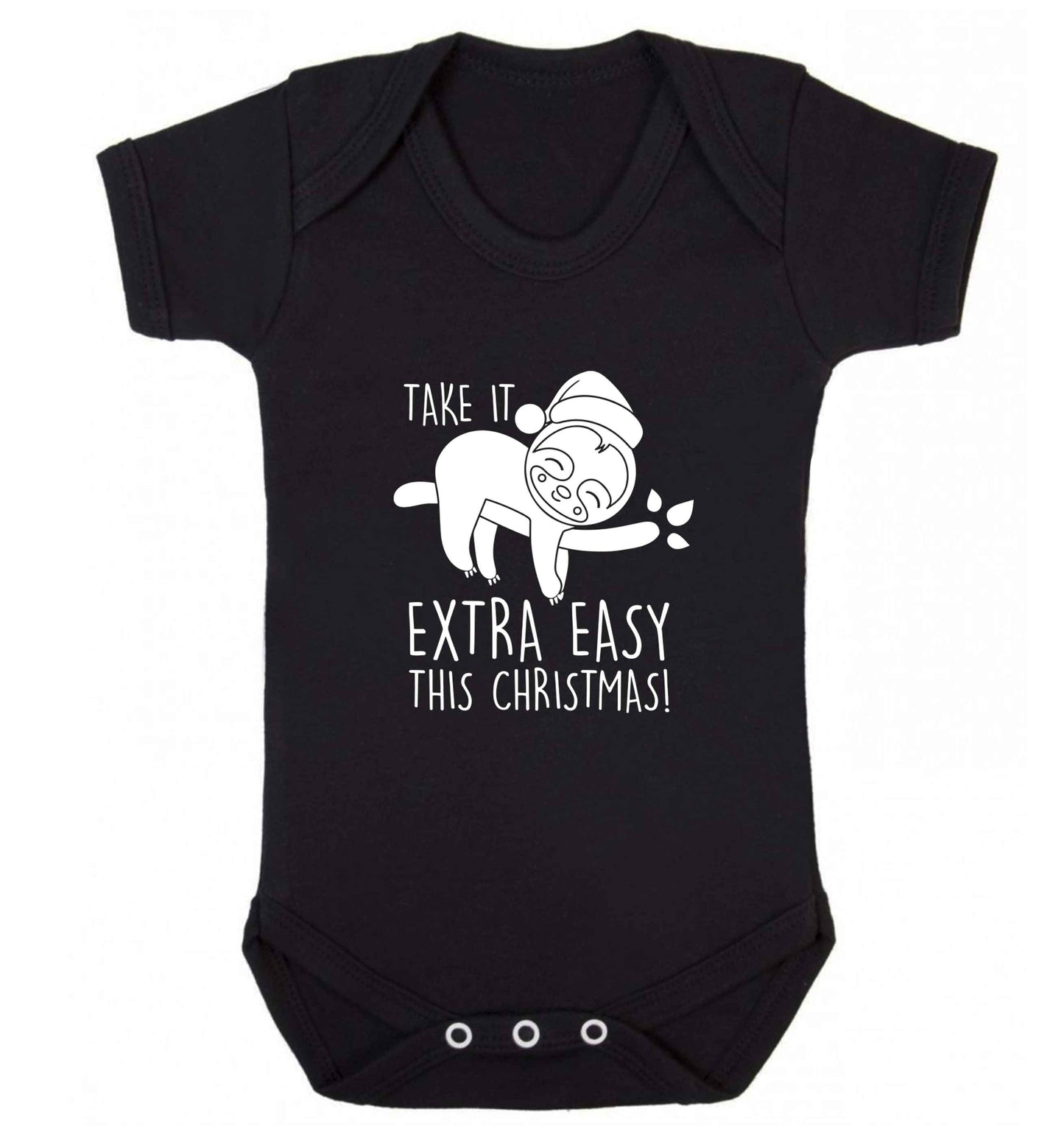 Slow Ho Ho baby vest black 18-24 months