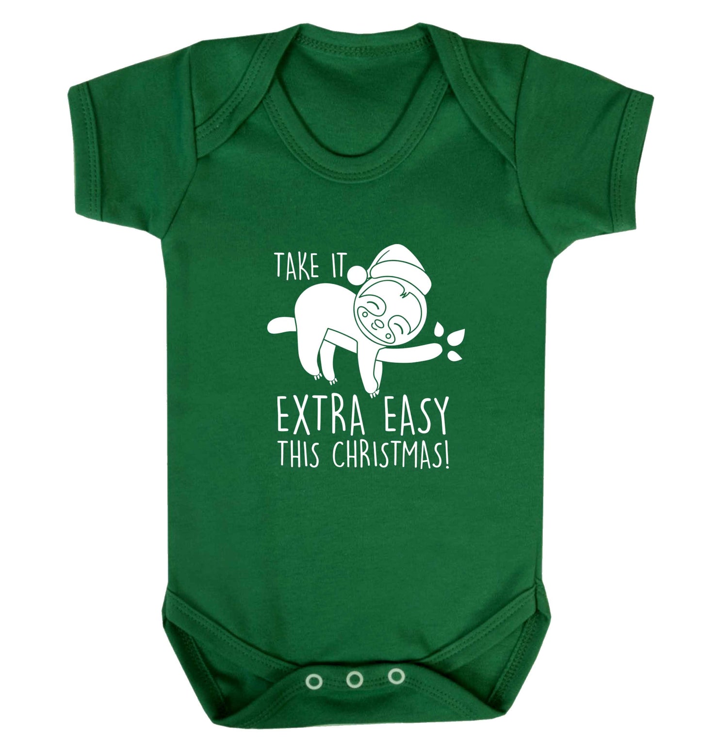 Slow Ho Ho baby vest green 18-24 months