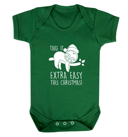 Slow Ho Ho baby vest green 18-24 months