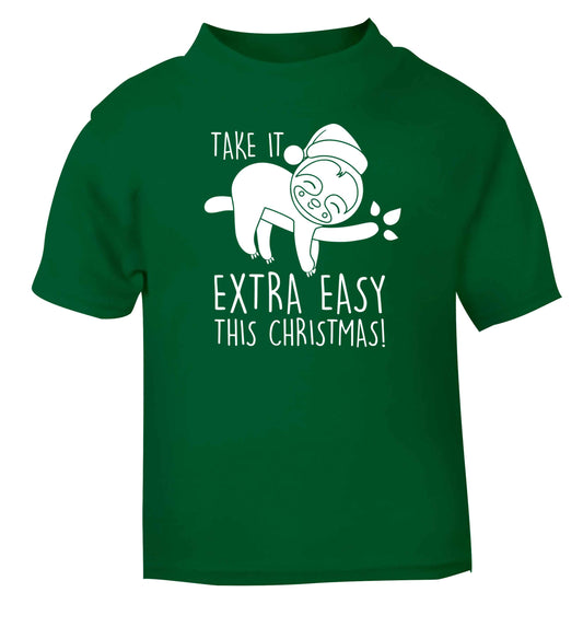 Slow Ho Ho green baby toddler Tshirt 2 Years