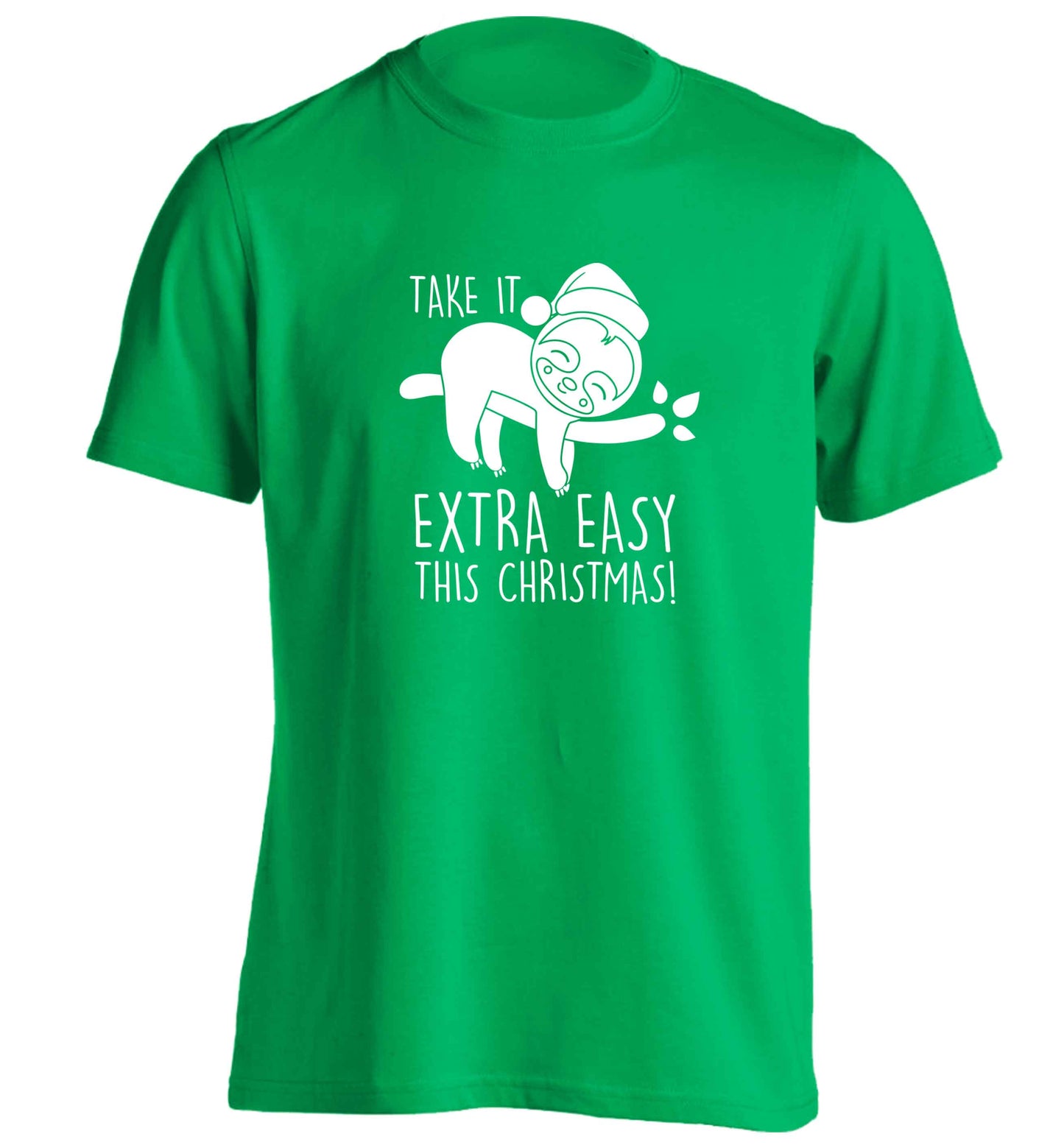 Slow Ho Ho adults unisex green Tshirt 2XL