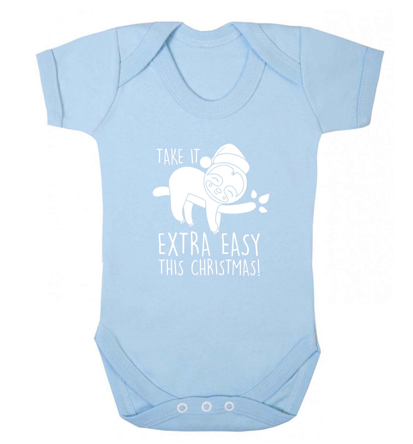 Slow Ho Ho baby vest pale blue 18-24 months