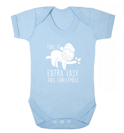 Slow Ho Ho baby vest pale blue 18-24 months