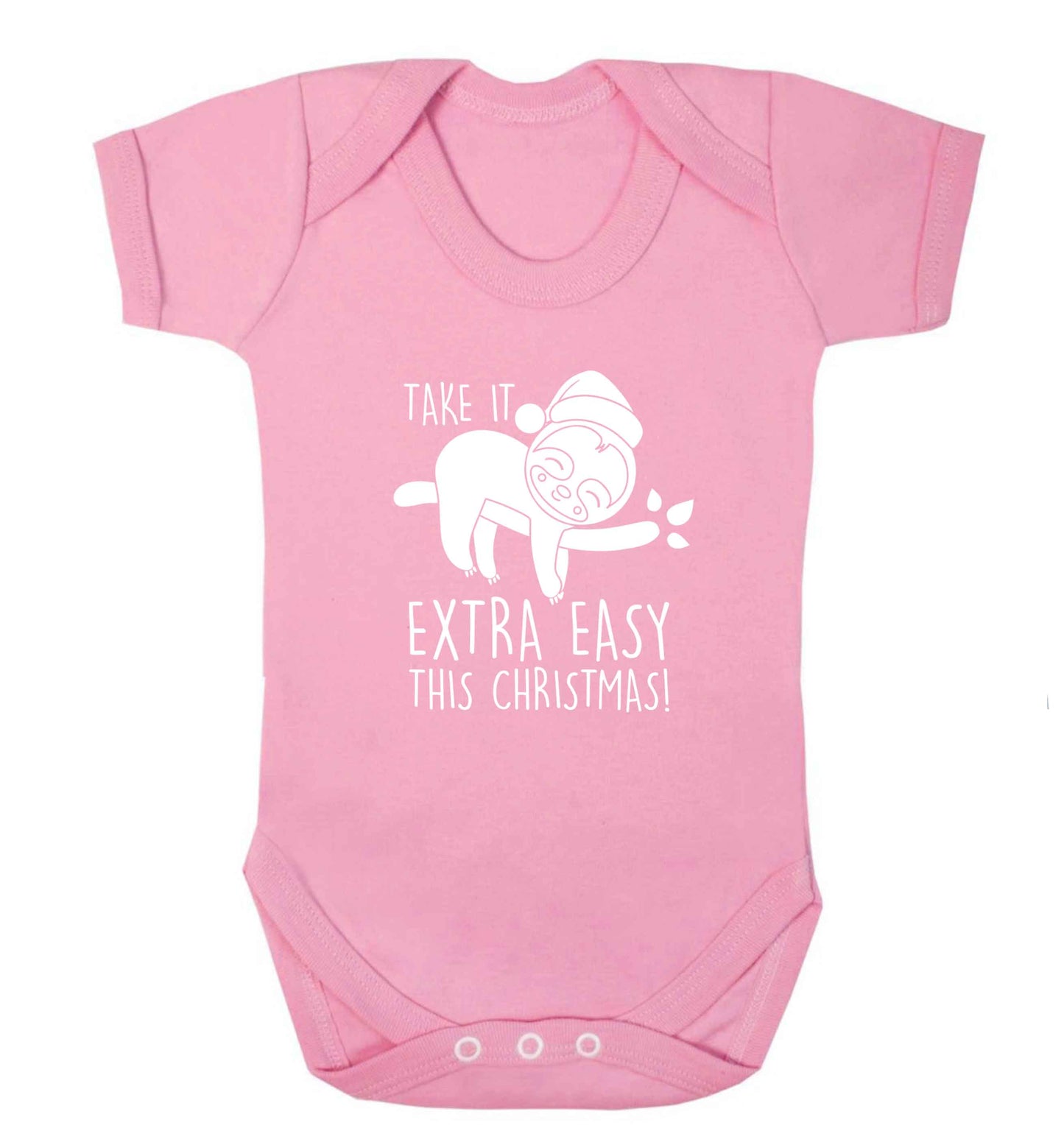 Slow Ho Ho baby vest pale pink 18-24 months