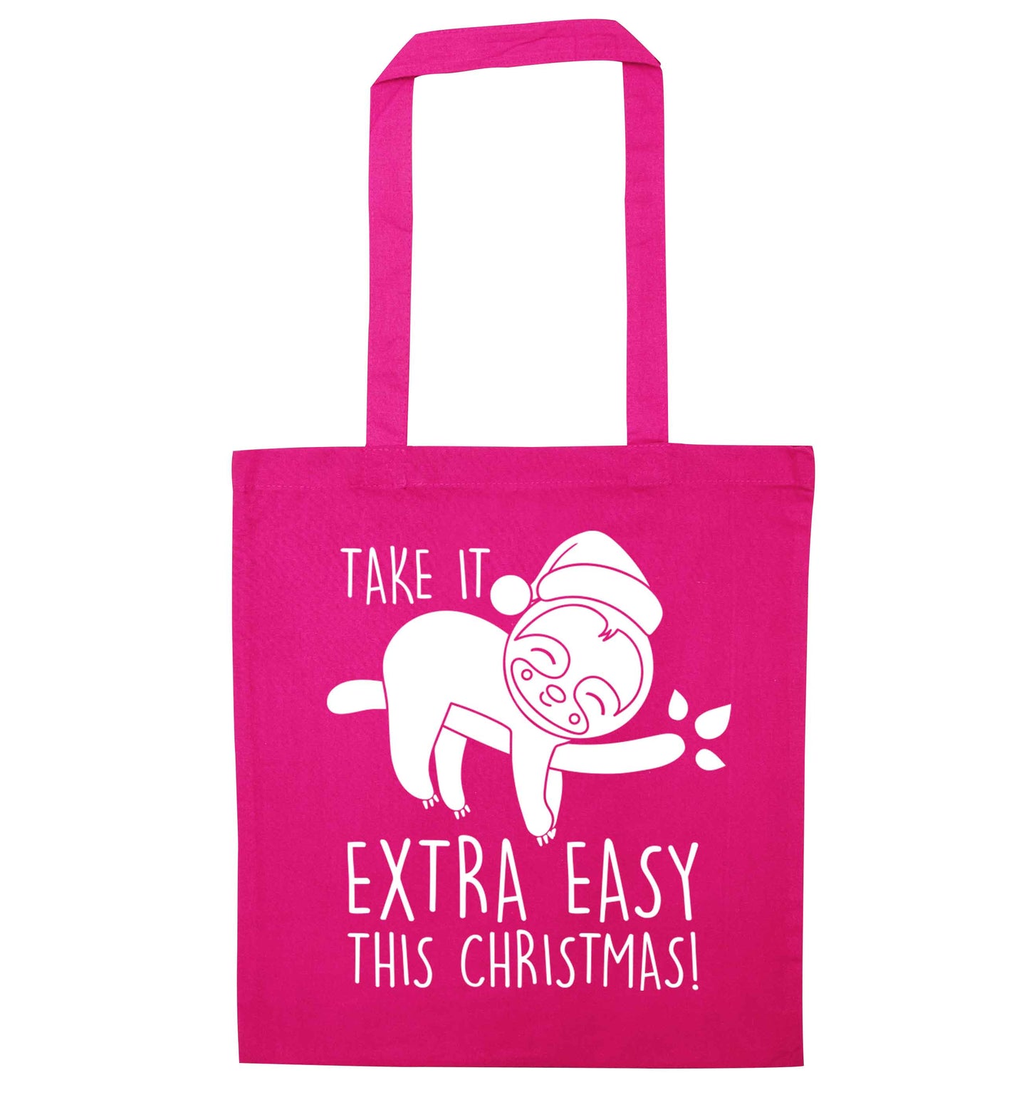Slow Ho Ho pink tote bag