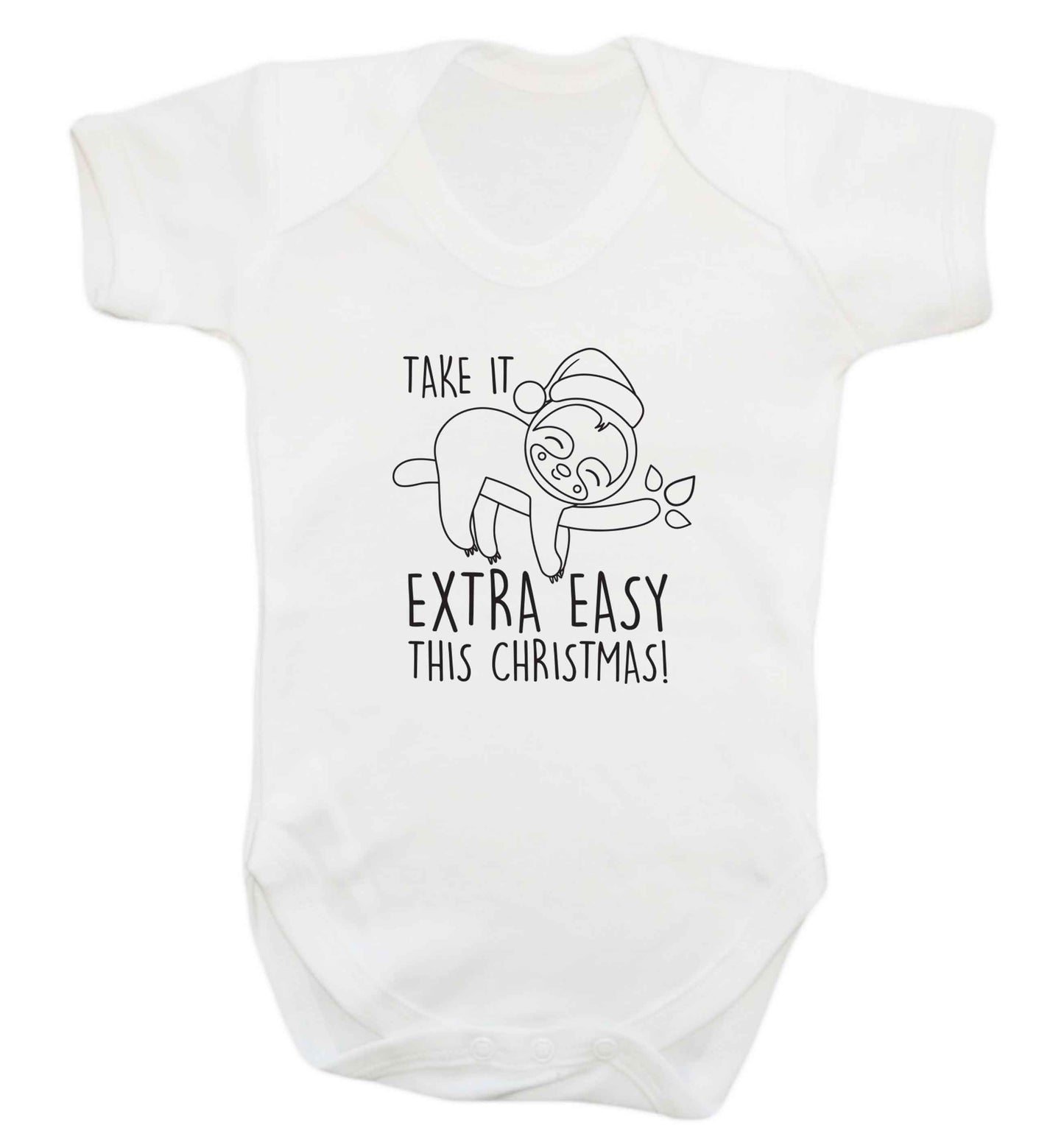 Slow Ho Ho baby vest white 18-24 months