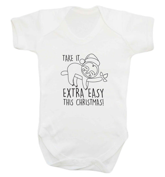 Slow Ho Ho baby vest white 18-24 months