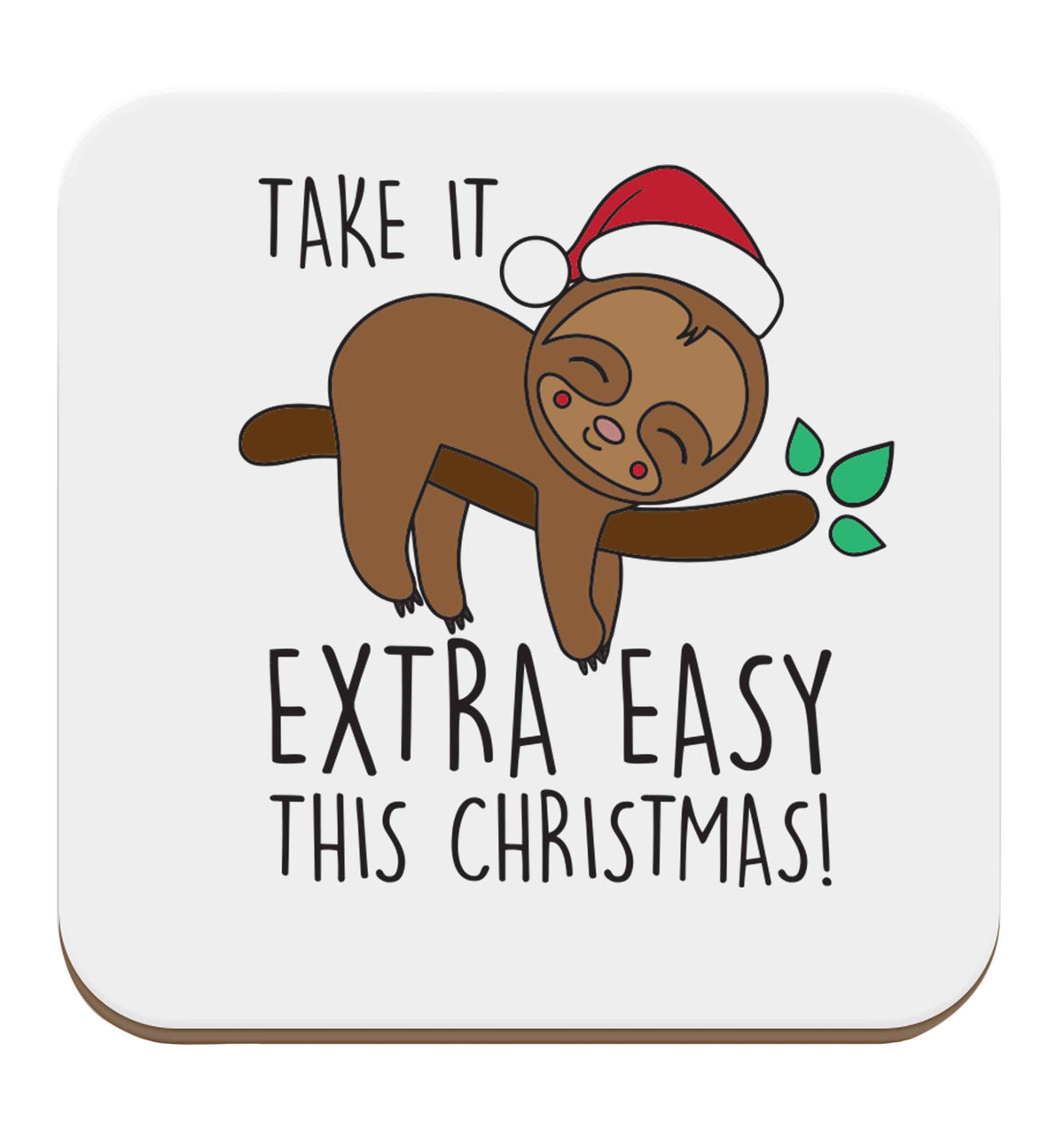Slow Ho Ho set of four coasters