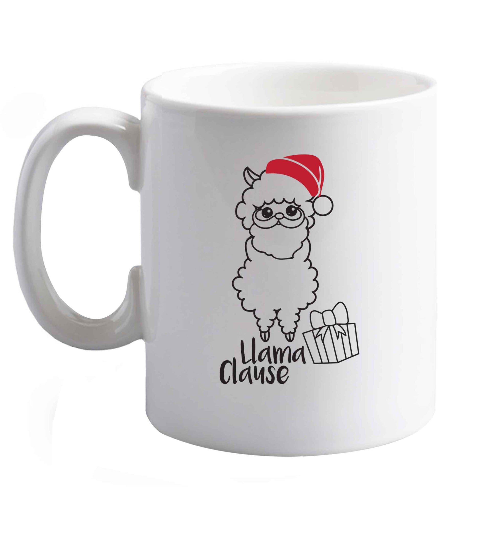 10 oz Favourite Type Pan Pancake ceramic mug right handed