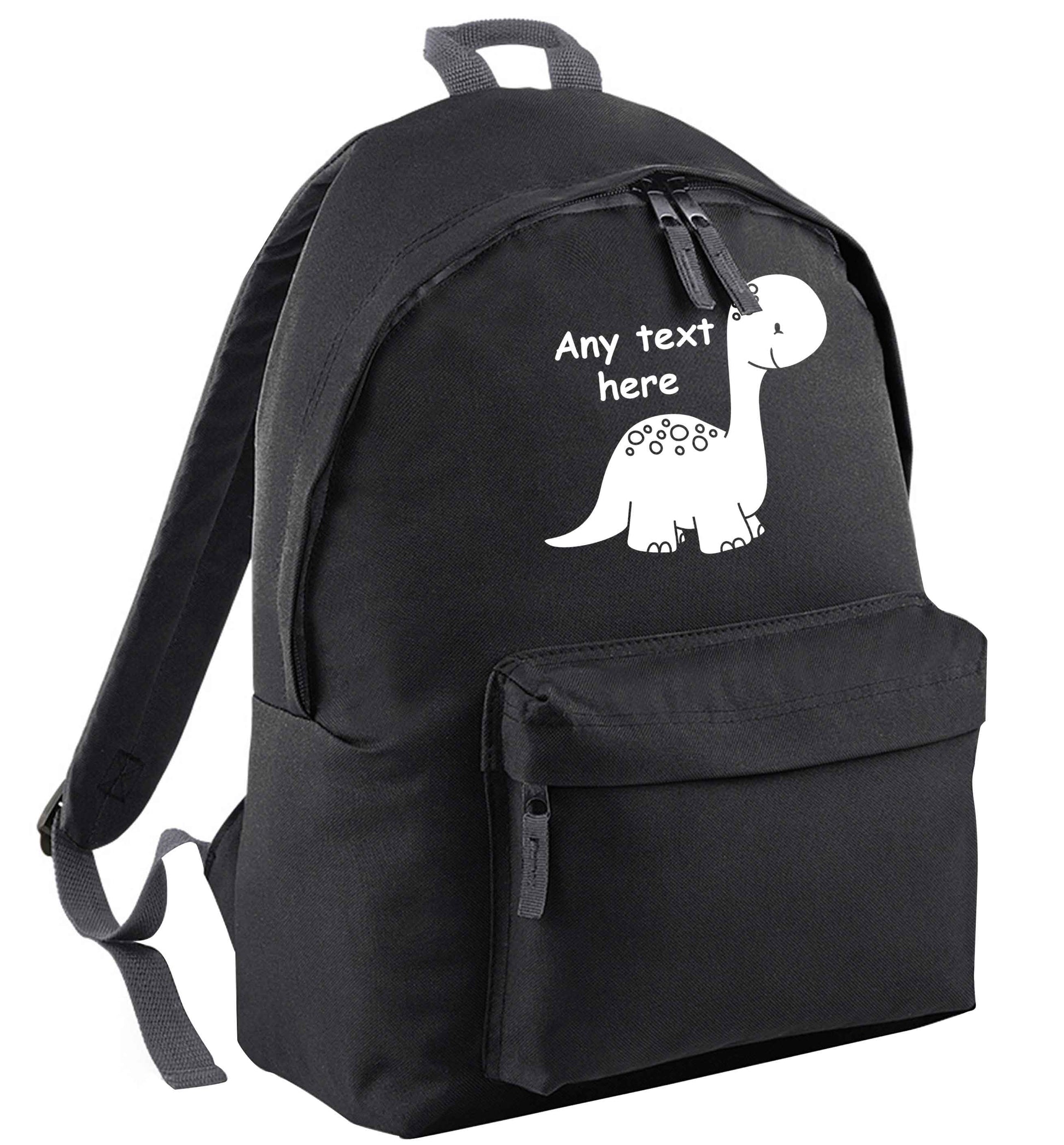 Dinosaur any text | Children's backpack