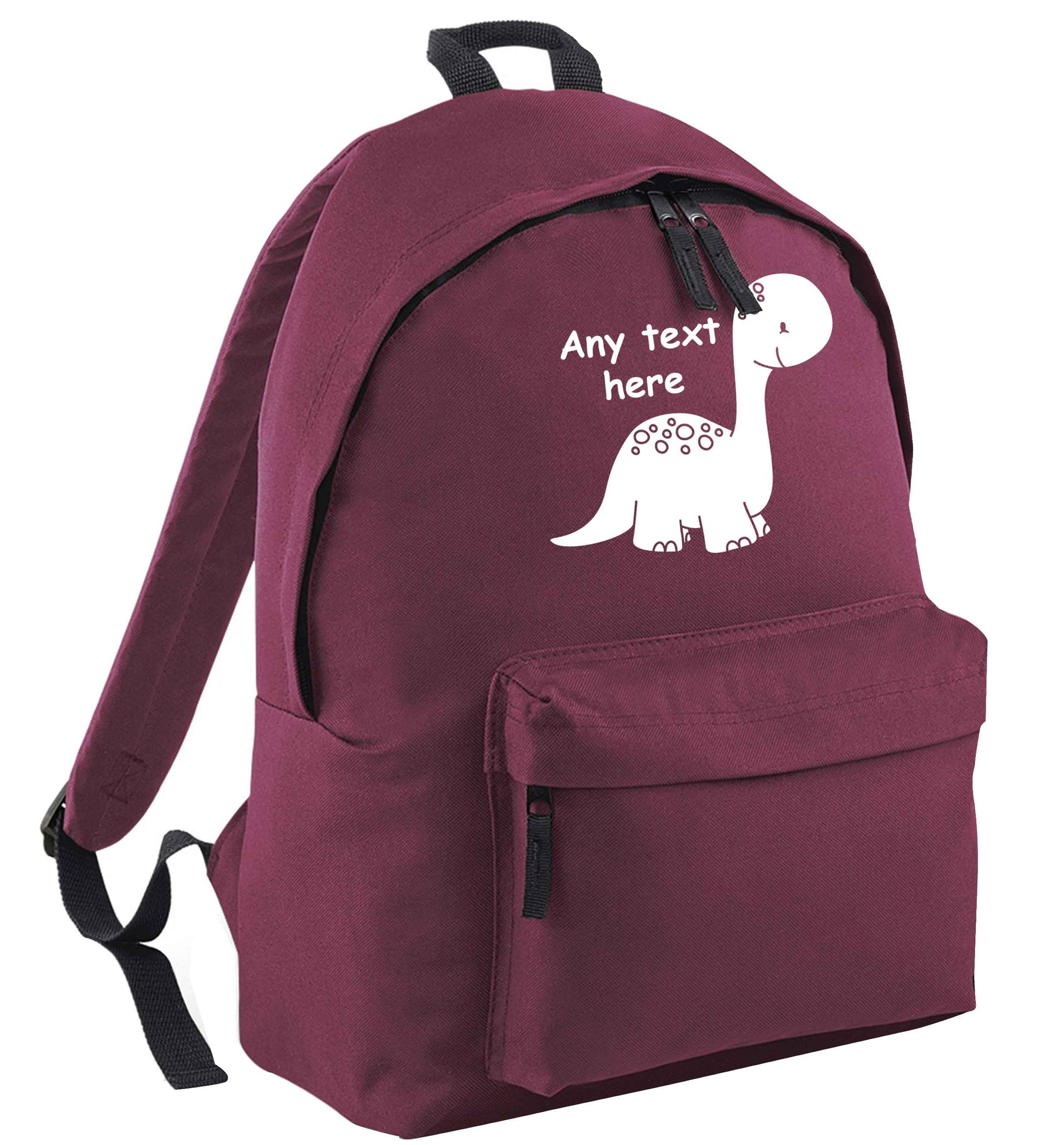 Dinosaur any text | Children's backpack
