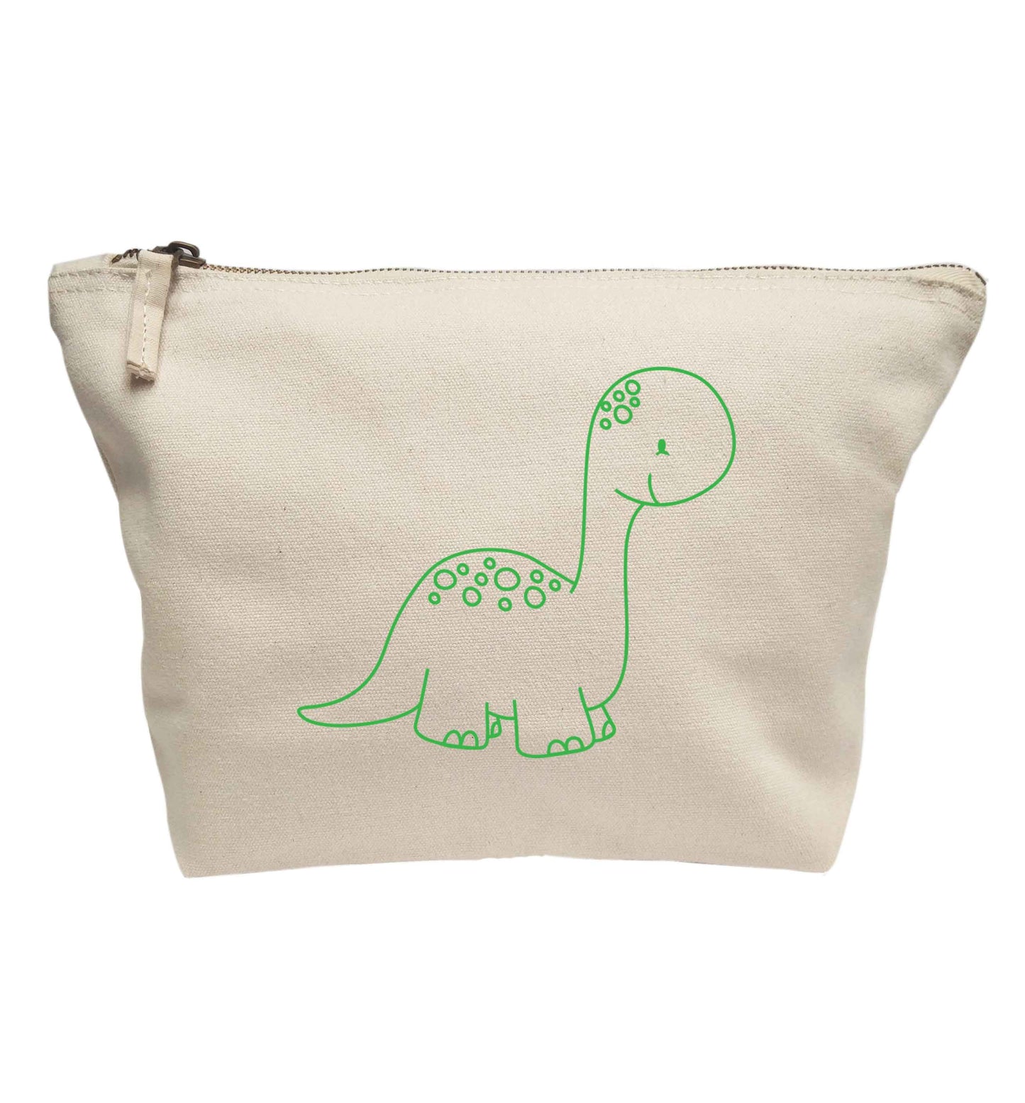 Dinosaur illustration | Makeup / wash bag