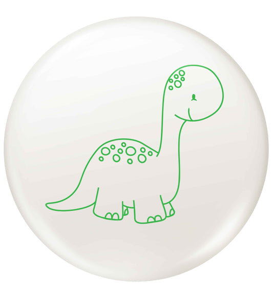 Dinosaur illustration small 25mm Pin badge
