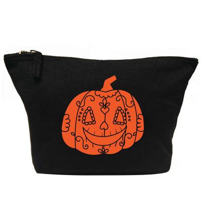 Pumpkin sugar skull | Makeup / wash bag