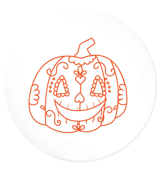 Pumpkin sugar skull | Magnet