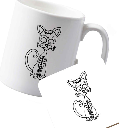 10 oz Ceramic mug and coaster Favourite Type Pan Pancake both sides