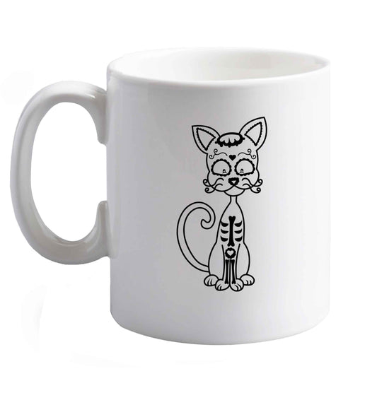 10 oz Favourite Type Pan Pancake ceramic mug right handed