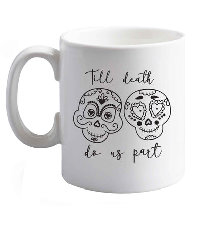 10 oz Favourite Type Pan Pancake ceramic mug right handed