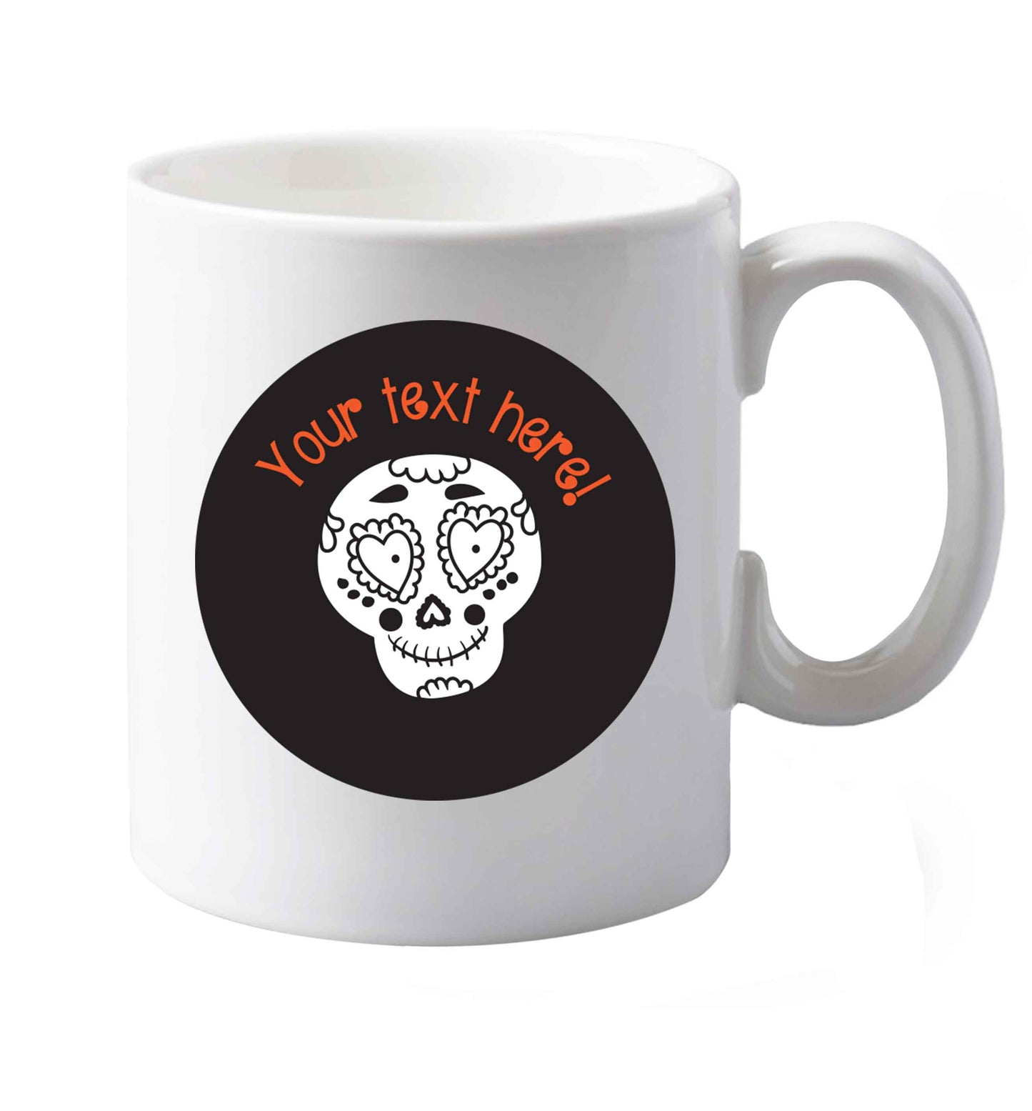 10 oz Favourite Type Pan Pancake ceramic mug both sides