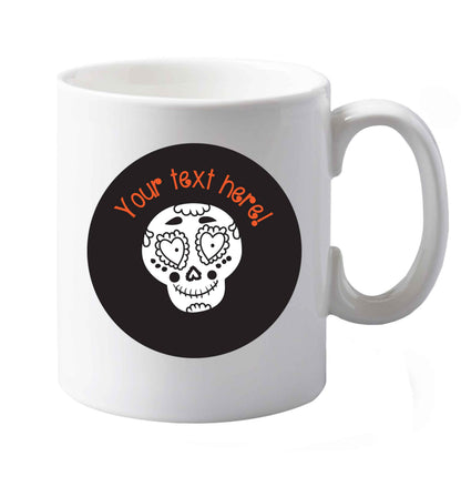 10 oz Favourite Type Pan Pancake ceramic mug both sides