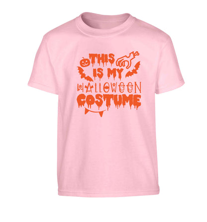 This is my halloween costume Children's light pink Tshirt 12-13 Years