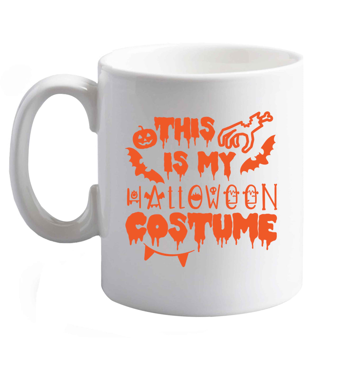 10 oz Favourite Type Pan Pancake ceramic mug right handed
