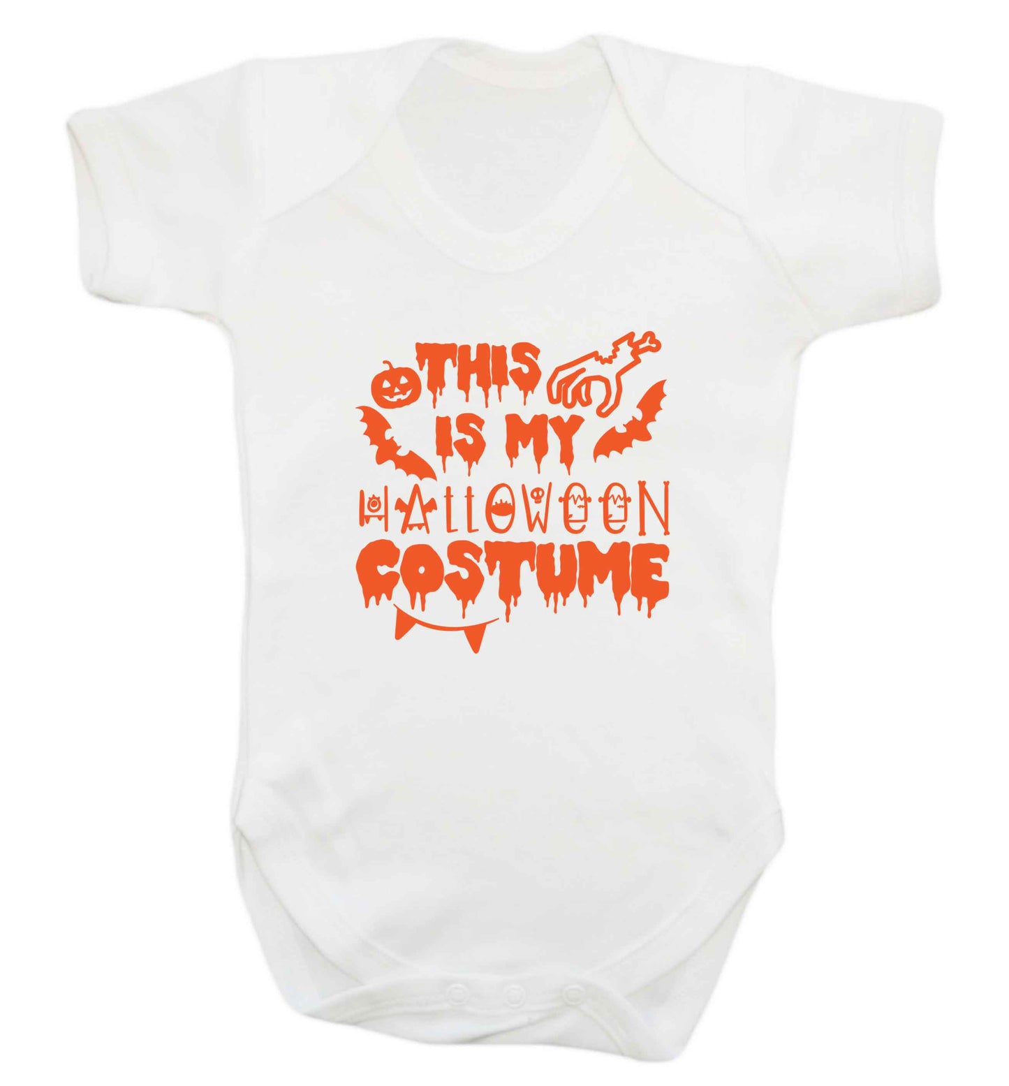 This is my halloween costume baby vest white 18-24 months