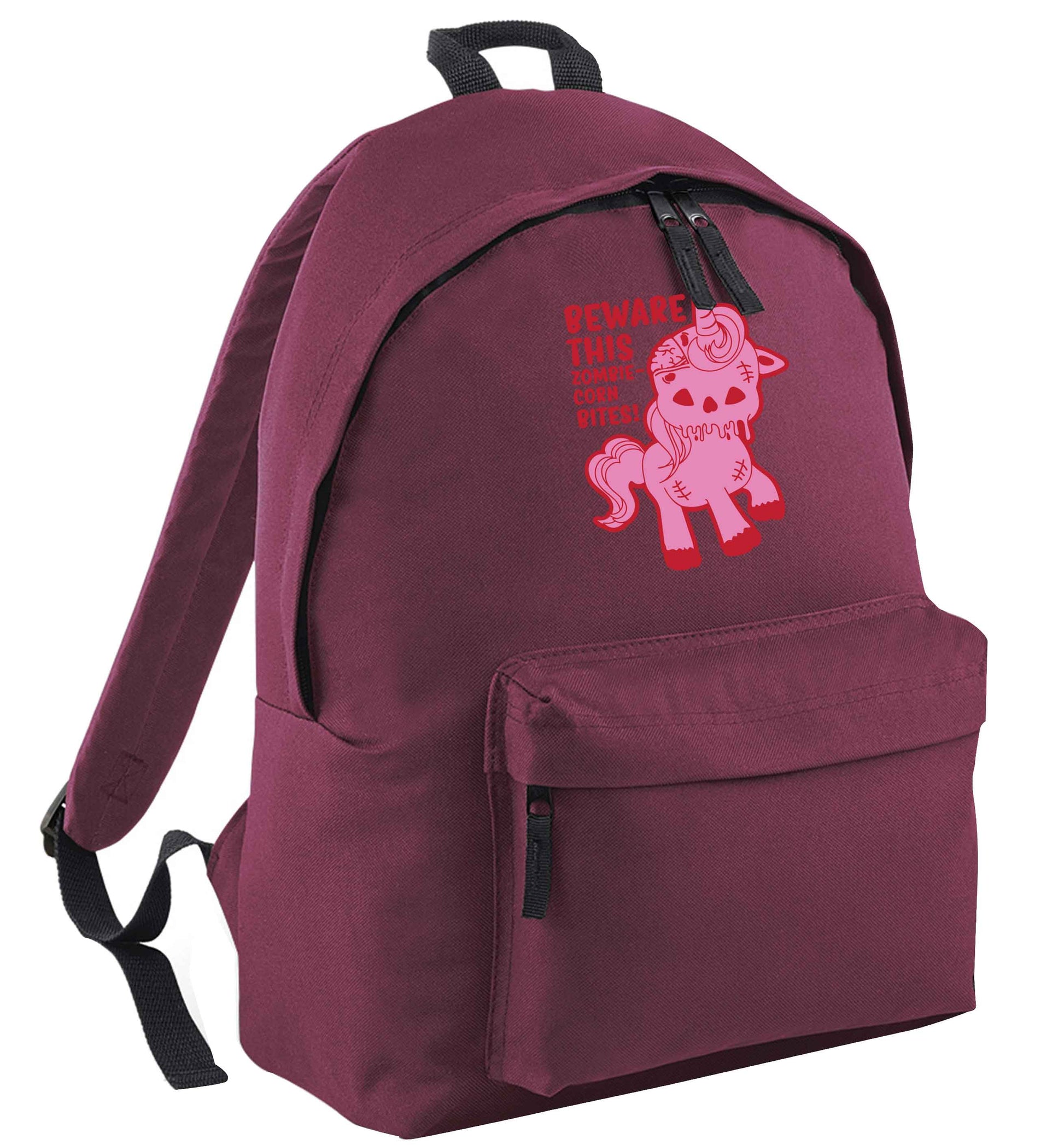 Beware this zombiecorn bites | Children's backpack