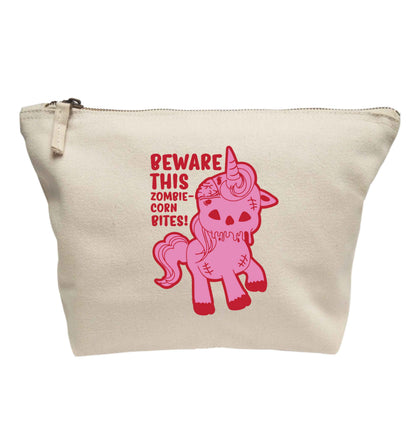 Beware this zombiecorn bites | Makeup / wash bag