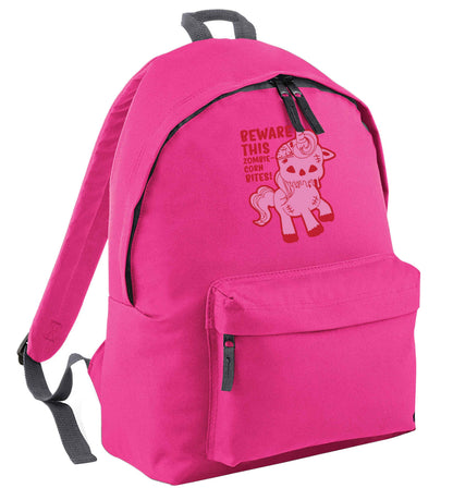 Beware this zombiecorn bites | Children's backpack