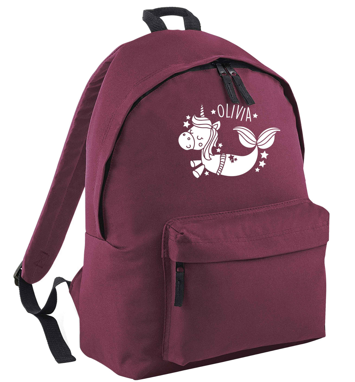 Unicorn mermaid - any name | Children's backpack