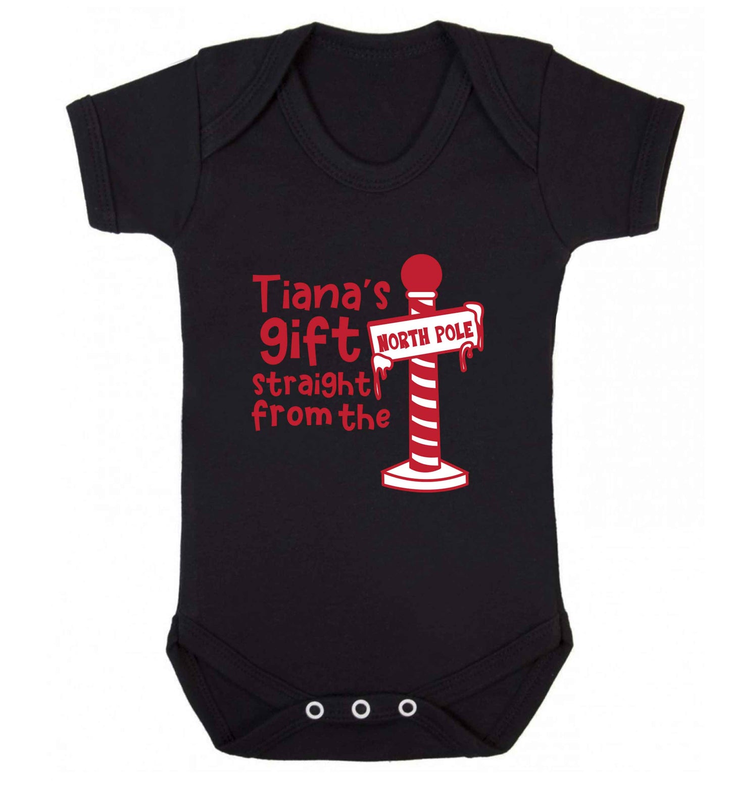 Merry Christmas baby vest black 18-24 months