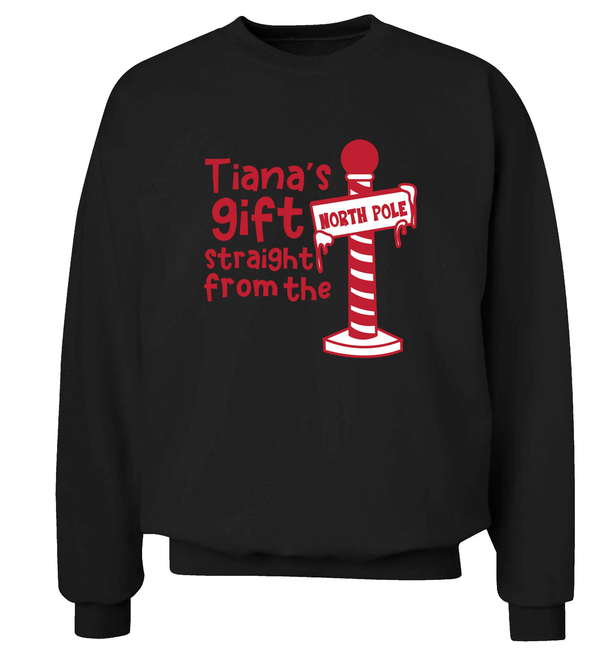 Merry Christmas adult's unisex black sweater 2XL