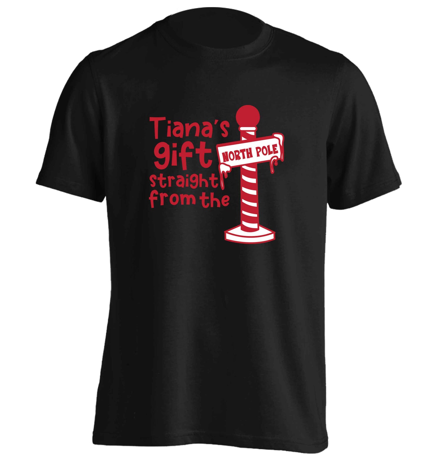 Merry Christmas adults unisex black Tshirt 2XL