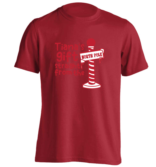 Merry Christmas adults unisex red Tshirt 2XL