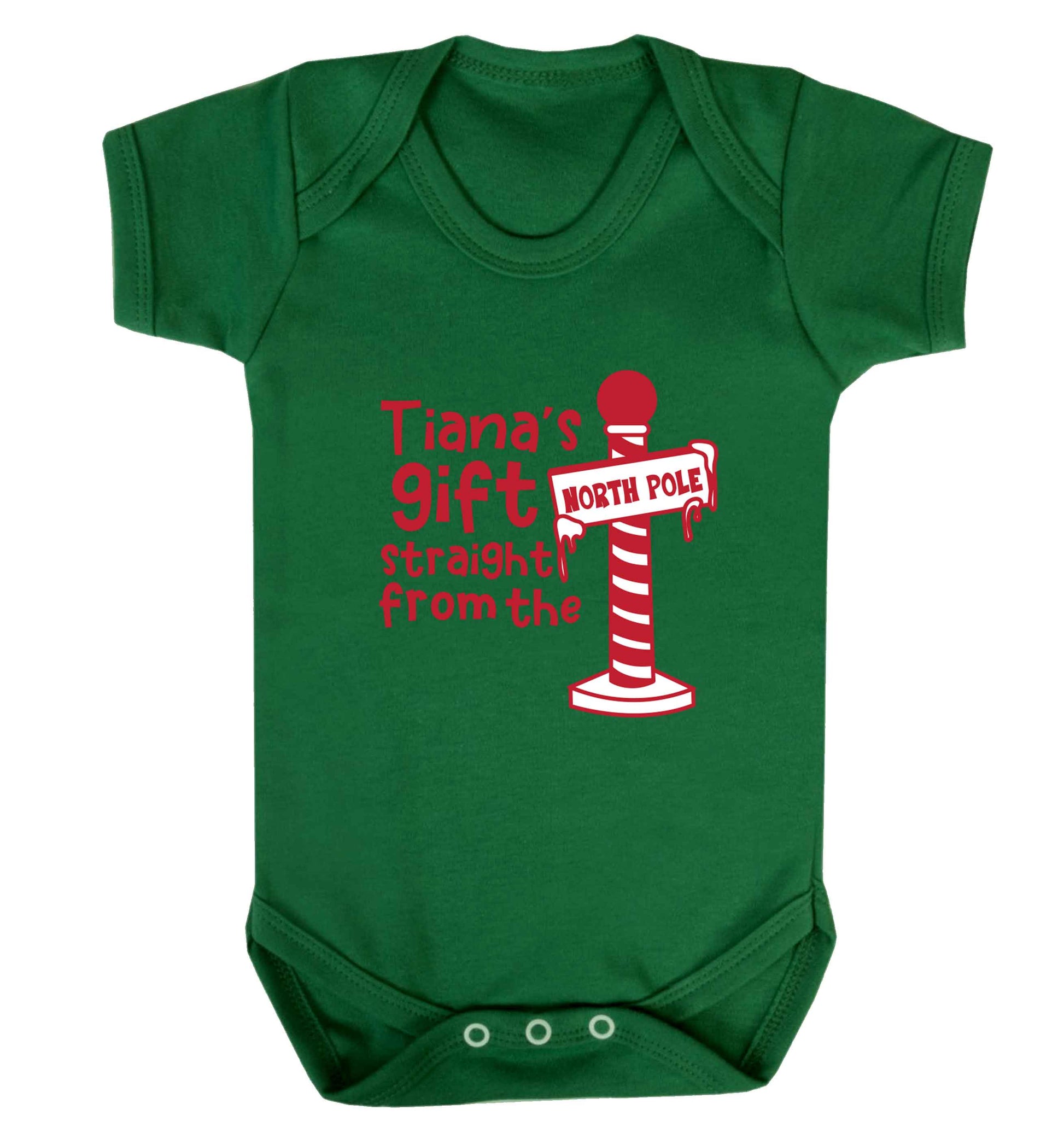 Merry Christmas baby vest green 18-24 months