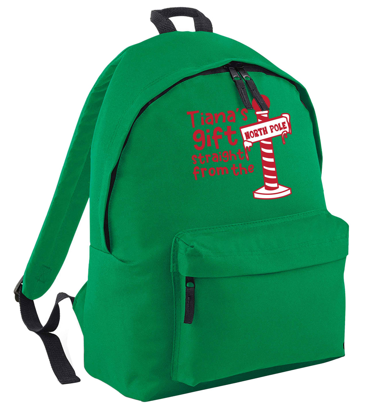 Merry Christmas green adults backpack