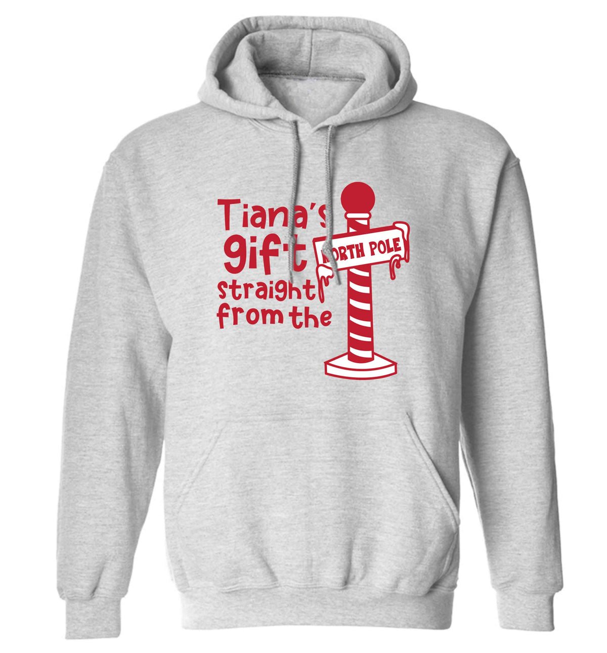 Merry Christmas adults unisex grey hoodie 2XL