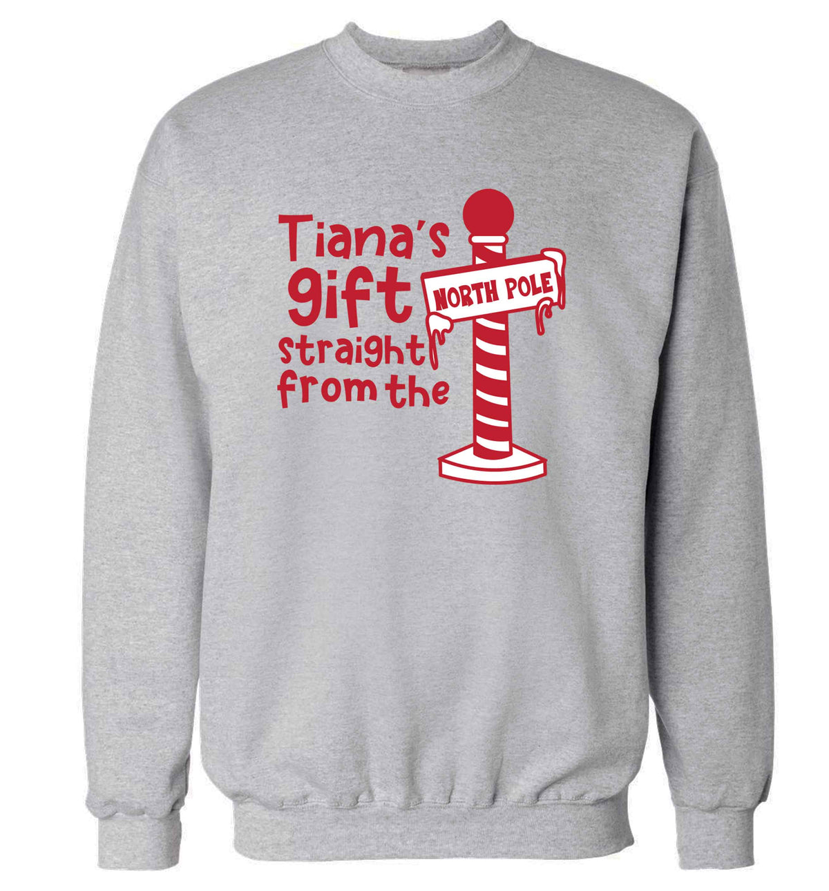 Merry Christmas adult's unisex grey sweater 2XL