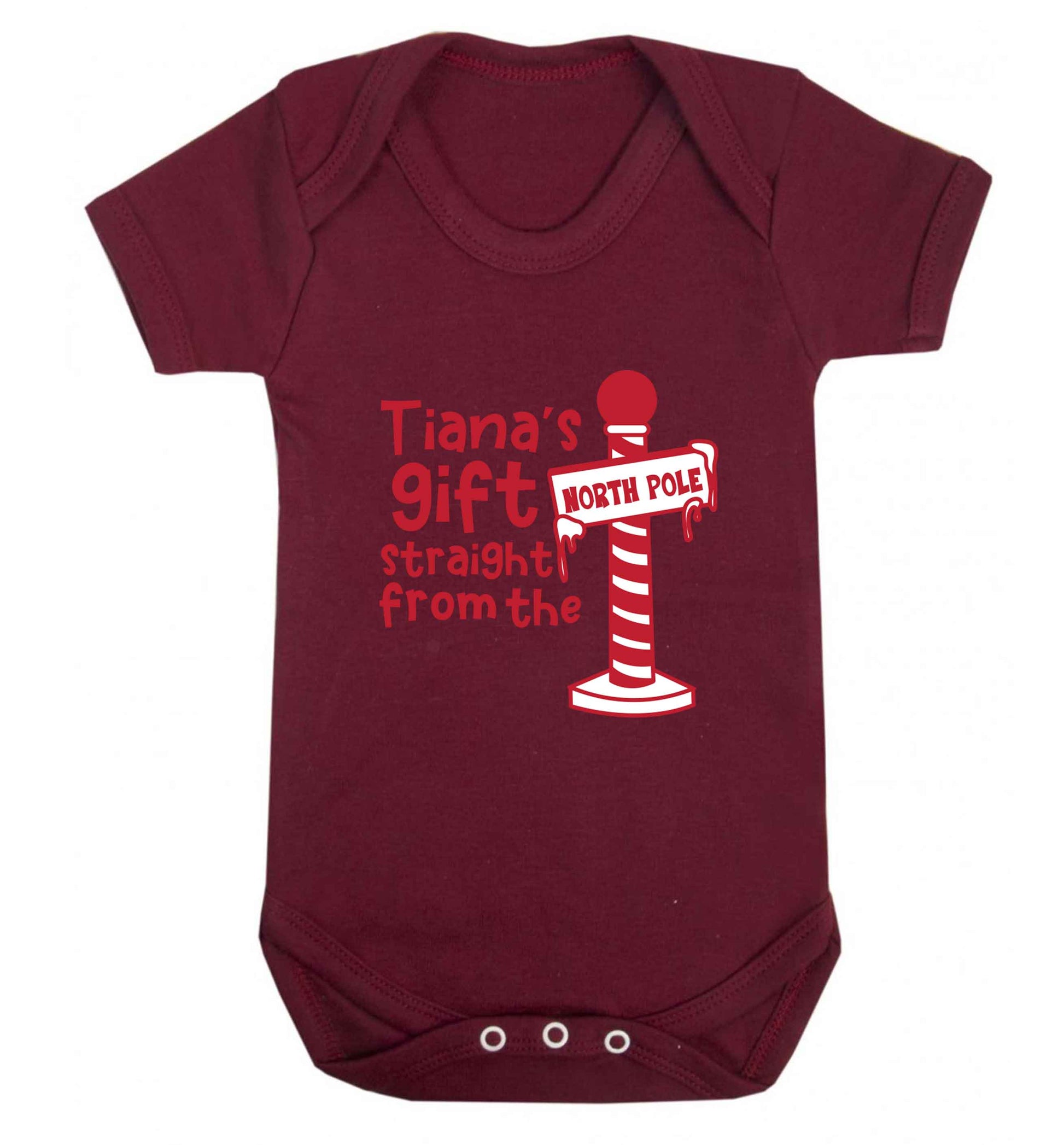 Merry Christmas baby vest maroon 18-24 months