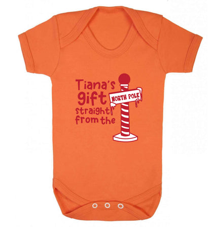 Merry Christmas baby vest orange 18-24 months