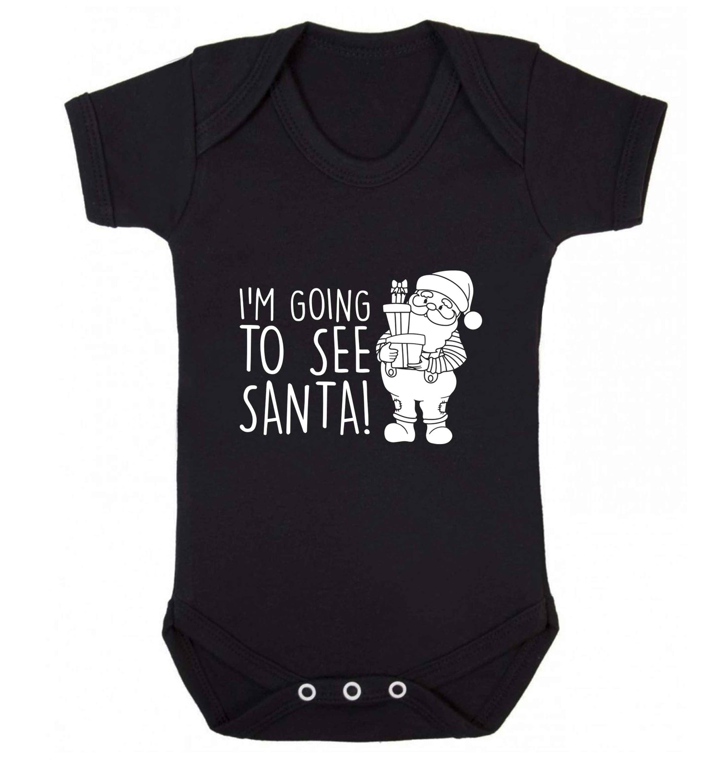 Merry Christmas baby vest black 18-24 months